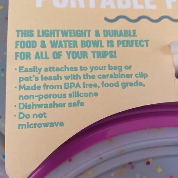 Portable Collapsible Pet Bowl Dishwasher Safe Pet Supplies Dog Bowl Cat Bowl - Picture 15 of 15